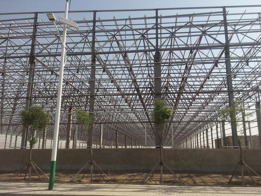 榆林汽车工业厂房网架